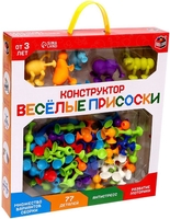 Развивающая игра Unicon Веселые присоски 7706705 (77 эл) - фото