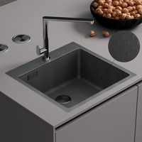 Кухонная мойка Roxen Snake 560220-50-BS - фото