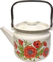 Чайник без свистка Лысьвенские эмали Июнь С-2710П2/4ЖмРч - фото
