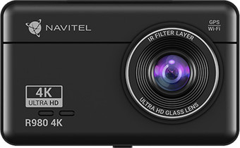 Видеорегистратор-GPS информатор (2в1) NAVITEL R980 4K - фото