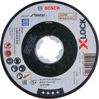 Отрезной диск Bosch X-LOCK Expert Metal 2608619252 - фото