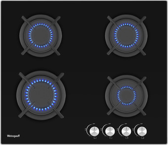 Варочная панель Weissgauff HG 640 BG - фото