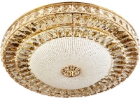 Припотолочная люстра LED4U L1146-400 GD - фото