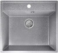 Кухонная мойка Granrus GR-555 (темно-серый) - фото