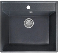 Кухонная мойка Granrus GR-555 (антрацит) - фото
