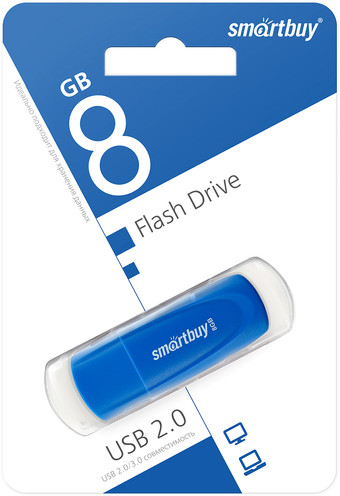 USB Flash SmartBuy Scout 8GB (синий) - фото