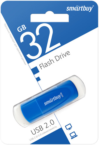 USB Flash SmartBuy Scout 32GB (синий) - фото