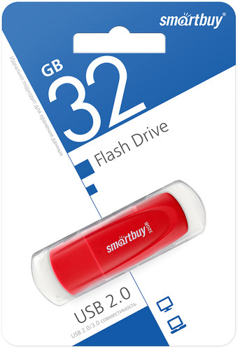 USB Flash SmartBuy Scout 32GB (красный) - фото
