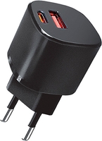 Сетевое зарядное QUMO Qumo Energy GaN Mini PD 30W Charger 0072 - фото