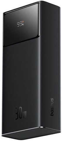 Внешний аккумулятор Baseus Star-Lord Digital Display Fast Charging Power Bank 30000mAh 30W (черный) - фото