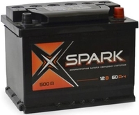 Автомобильный аккумулятор Spark 500A (EN) R+ SPA60-3-R (60 А·ч) - фото
