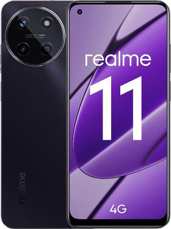 Смартфон Realme 11 RMX3636 8GB/256GB международная версия (черный) - фото