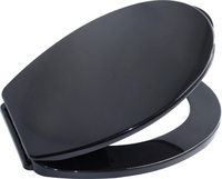 Сиденье для унитаза Bisk Iris 08447 (черный) - фото