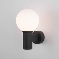 Уличный настенный светильник Elektrostandard Sfera 35126/D (черный) - фото