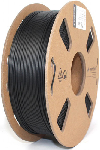 Пластик Gembird PLA 1.75 мм 800 г (черный) - фото