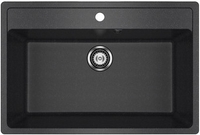 Кухонная мойка Ulgran U-600 (308 черный) - фото