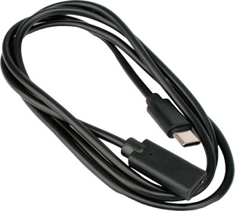 Кабель Cablexpert CCP-USB2-CMCF-1M USB Type-C - USB Type-C (1 м, черный) - фото