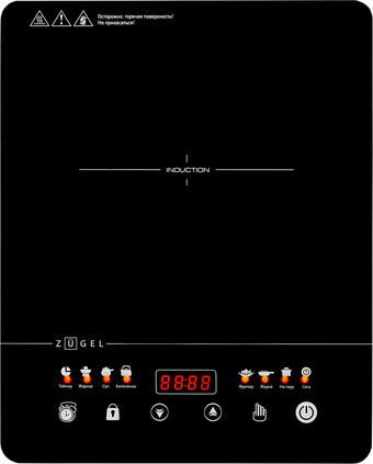 Настольная плита ZUGEL ZIHF60B - фото