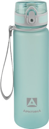 Бутылка для воды Арктика 720-500-CNM 500мл (голубой) - фото
