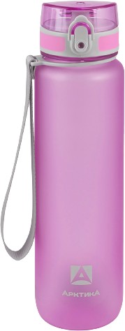 Бутылка для воды Арктика 720-1000-LVM 1л (лавандовый) - фото