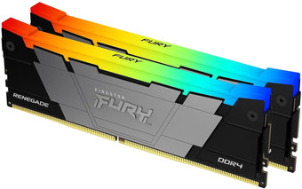 Оперативная память Kingston FURY Renegade RGB 2x16ГБ DDR4 3600МГц KF436C16RB12AK2/32 - фото