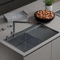 Кухонная мойка Roxen Vespa 560230-70LB - фото