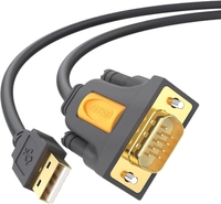 Кабель Ugreen CR104 20223 USB-А 2.0 - DB9 RS-232 (3 м) - фото