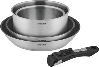 Набор кастрюль Rondell Stark RDS-1315 - фото