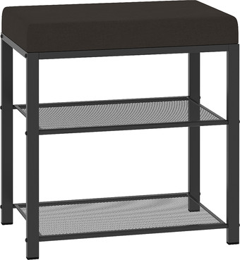 Банкетка ЗМИ Торонто 13S БТ13СГрС (графит/серый) - фото