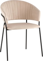 Стул Stool Group Бруно AV 433-Scr-08 (велюр кремовый) - фото