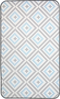 Коврик для ванной Вилина Ромбы 7068-22003 (50x85, серый/голубой) - фото