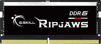 Оперативная память G.Skill Ripjaws 16ГБ DDR5 SODIMM 4800МГц F5-4800S3838A16GX1-RS - фото