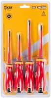 Набор отверток КВТ Слим НИО-2204 (4 предмета) - фото