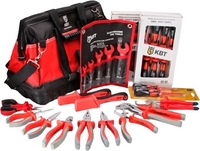 Электромонтажный набор КВТ НИЭ-04 67332 (33 предмета) - фото