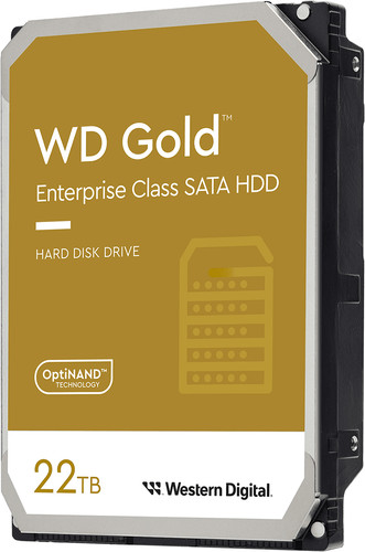 Жесткий диск WD Gold 22TB WD221KRYZ - фото