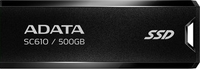 Внешний накопитель ADATA SC610 500GB SC610-500G-CBK/RD - фото