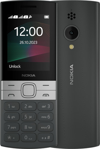 Кнопочный телефон Nokia 150 (2023) Dual SIM ТА-1582 (черный) - фото