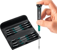 Набор отверток прецизионных KRAFTOOL 25689 (12 предметов) - фото