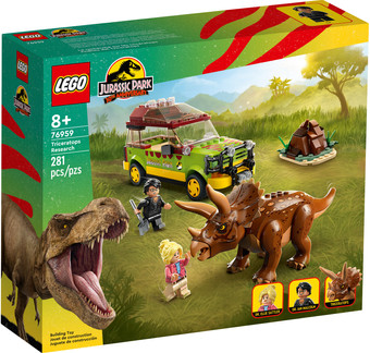 Конструктор LEGO Jurassic World 76959 Поиски трицератопса - фото