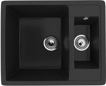 Кухонная мойка Ulgran U-106 (344 ультра-черный) - фото
