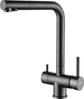 Смеситель ZorG Argos (Premium PVD Gunblack) - фото