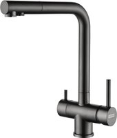 Смеситель ARFEKA Geminia (black PVD) - фото