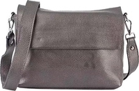 Женская сумка Poshete 892-H8345H-DSV (темный серебристый) - фото