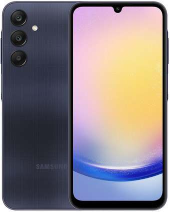 Смартфон Samsung Galaxy A25 8GB/256GB (темно-синий, без Samsung Pay) - фото