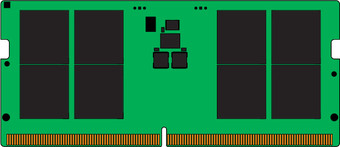 Оперативная память Kingston 32ГБ DDR5 SODIMM 5200 МГц KVR52S42BD8-32 - фото