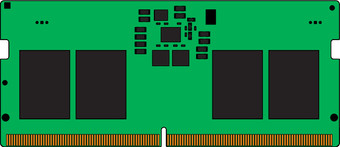 Оперативная память Kingston 8ГБ DDR5 SODIMM 5200 МГц KVR52S42BS6-8 - фото