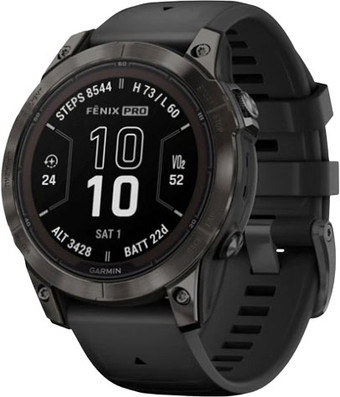 Умные часы Garmin Fenix 7X Pro Sapphire Solar - фото