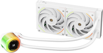 Жидкостное охлаждение для процессора 1stPlayer CC 240 (белый) - фото