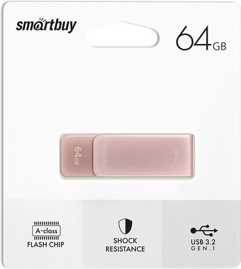 USB Flash SmartBuy M1 64GB (розовый) - фото