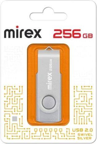 USB Flash Mirex Color Blade Swivel 2.0 256GB 13600-FMUSI256 - фото